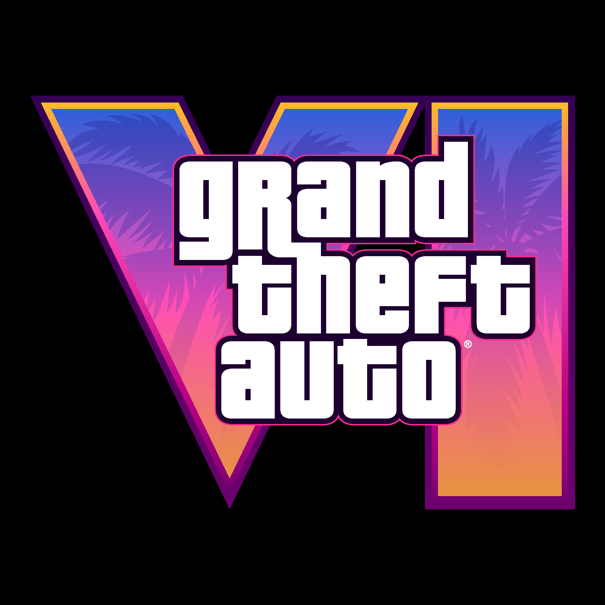 Grand Theft Auto VI Logo Vector Logo